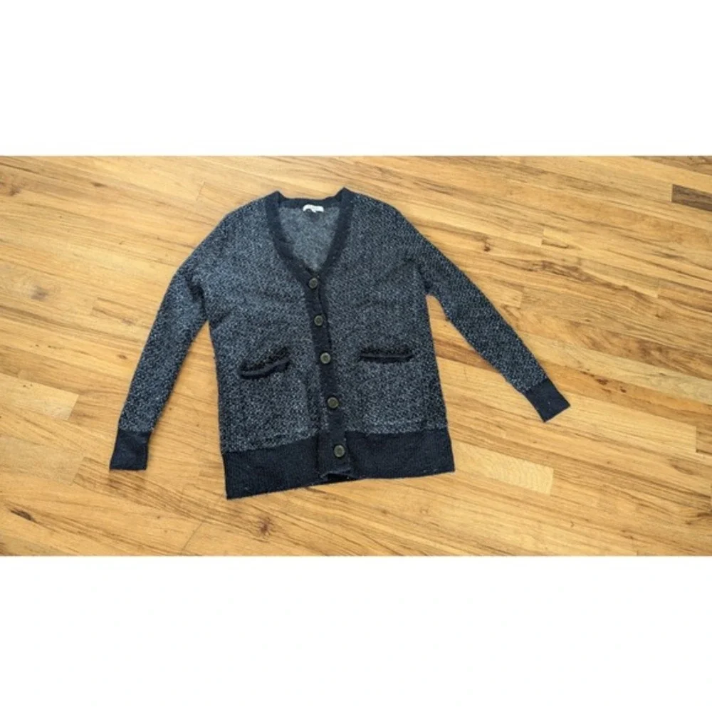 Madewell Cardigan Sweater Knit Button Front Pockets Cozy‎ Layering Small